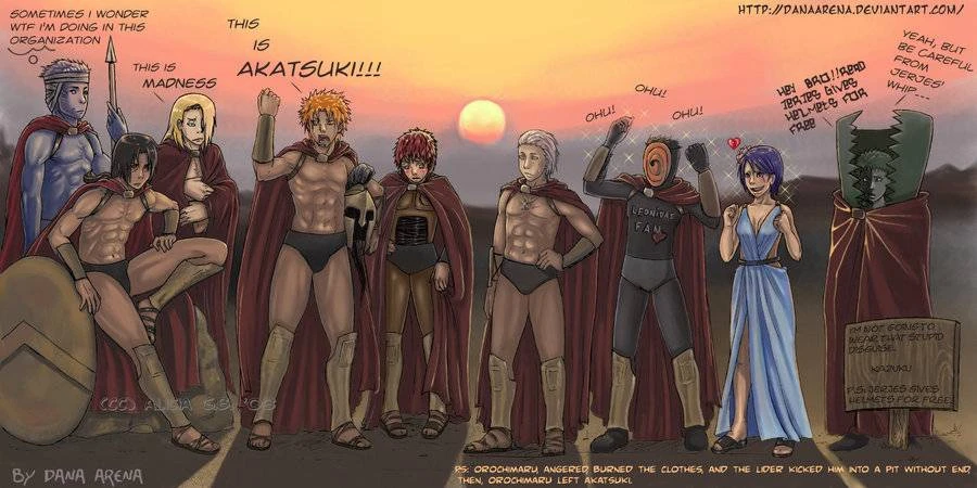 deidarahidanhoshigaki-kisamekonanpain-narutosasoritobiuchiha-itachizetsu