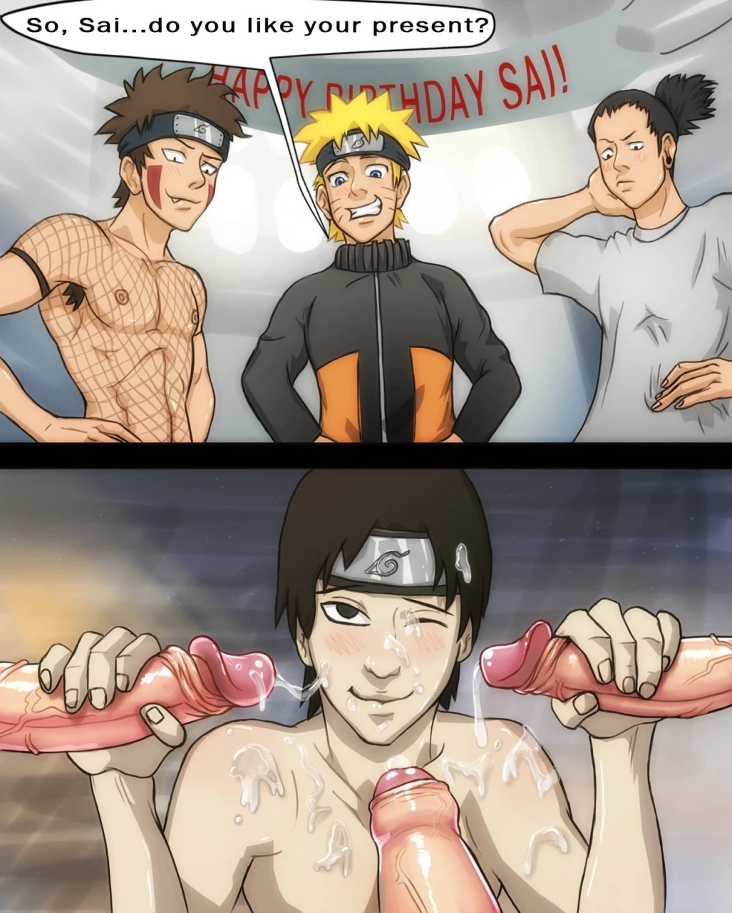 inuzuka-kibanara-shikamarusaiuzumaki-naruto