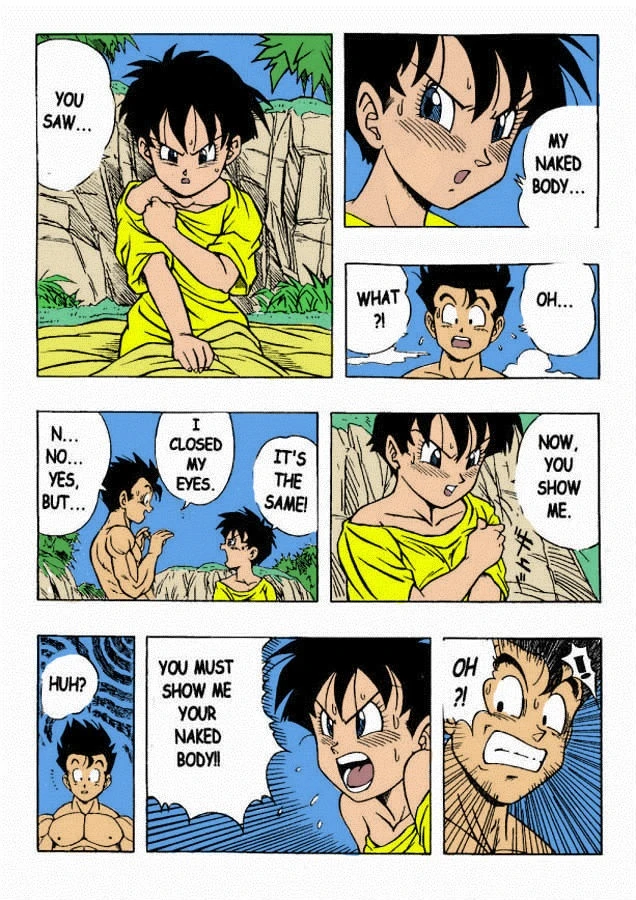 dragon-ball-h-gohan-x-videl-colored