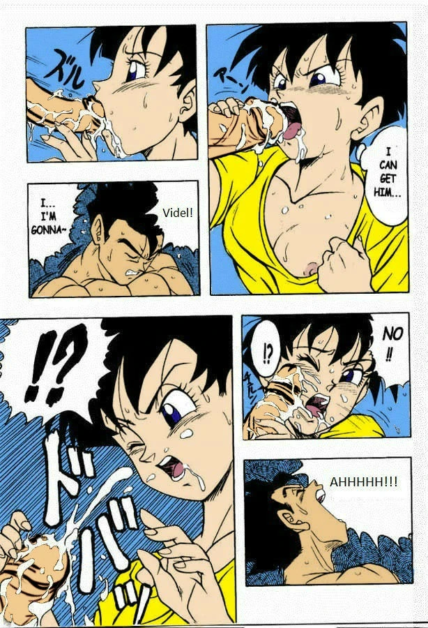 dragon-ball-h-gohan-x-videl-colored