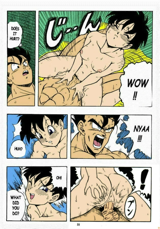 dragon-ball-h-gohan-x-videl-colored