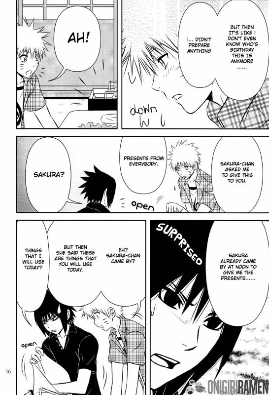 (C80) [@ Harukaze Shunpoo (Shunpoo)] SASUKE ♥ HAPIBA!! (Naruto) [English] [Onigiri Ramen]_15