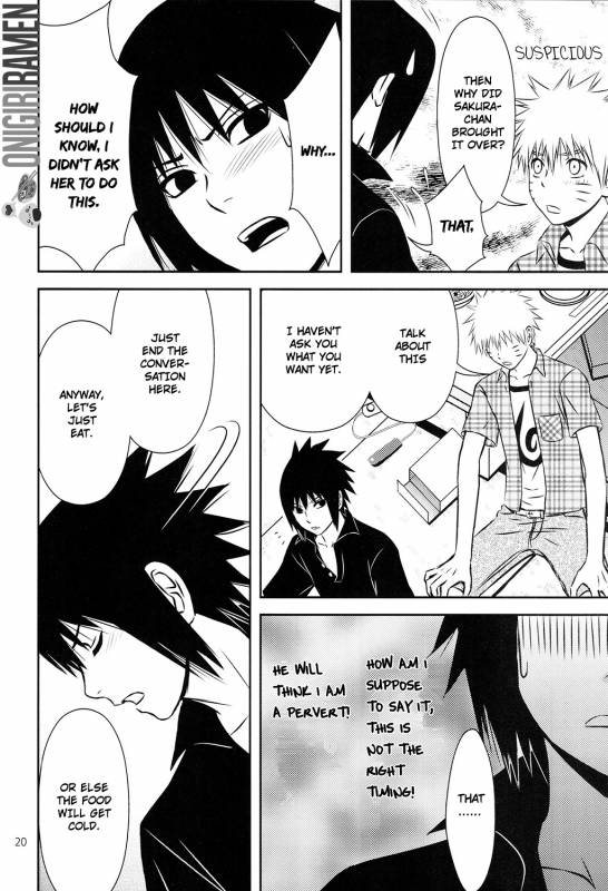 (C80) [@ Harukaze Shunpoo (Shunpoo)] SASUKE ♥ HAPIBA!! (Naruto) [English] [Onigiri Ramen]_19