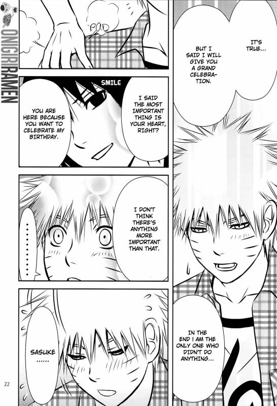 (C80) [@ Harukaze Shunpoo (Shunpoo)] SASUKE ♥ HAPIBA!! (Naruto) [English] [Onigiri Ramen]_21