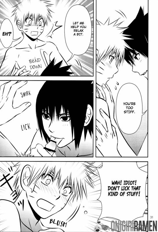 (C80) [@ Harukaze Shunpoo (Shunpoo)] SASUKE ♥ HAPIBA!! (Naruto) [English] [Onigiri Ramen]_30