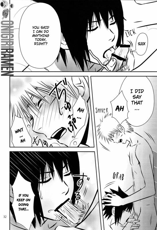 (C80) [@ Harukaze Shunpoo (Shunpoo)] SASUKE ♥ HAPIBA!! (Naruto) [English] [Onigiri Ramen]_31