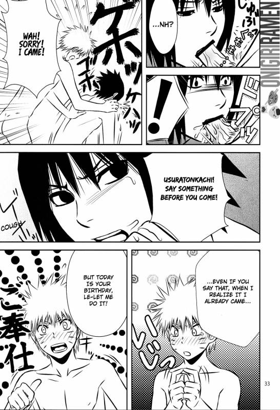(C80) [@ Harukaze Shunpoo (Shunpoo)] SASUKE ♥ HAPIBA!! (Naruto) [English] [Onigiri Ramen]_32