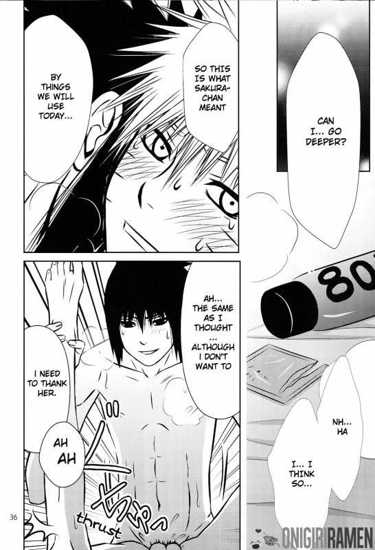 (C80) [@ Harukaze Shunpoo (Shunpoo)] SASUKE ♥ HAPIBA!! (Naruto) [English] [Onigiri Ramen]_35