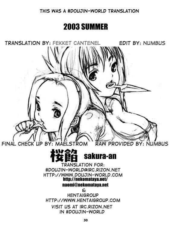 (C64) [NEKOMATAYA (Nekomata Naomi)] SAKURA-AN (Naruto) [English] [D-W]_28