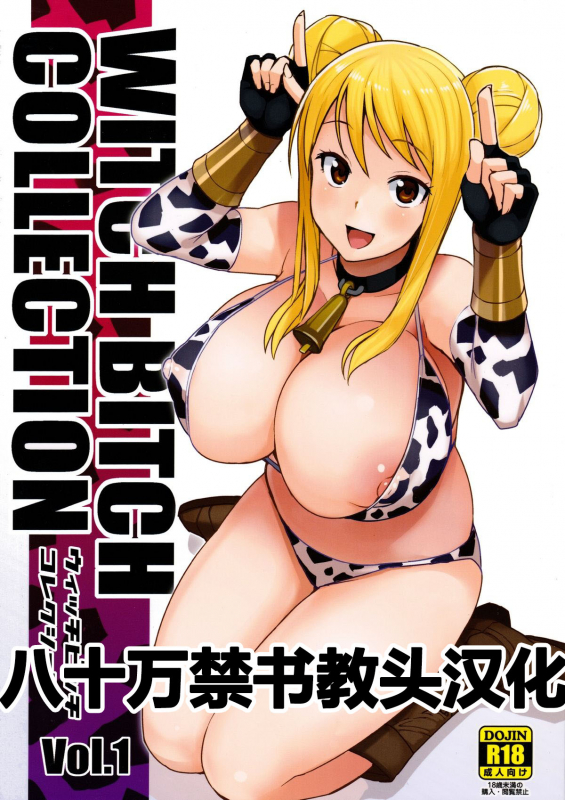 (C89) [Funi Funi Lab (Tamagoro)] Witch Bitch Collection Vol.1 (Fairy Tail) [Chinese] [八十万禁书教头汉化]_00