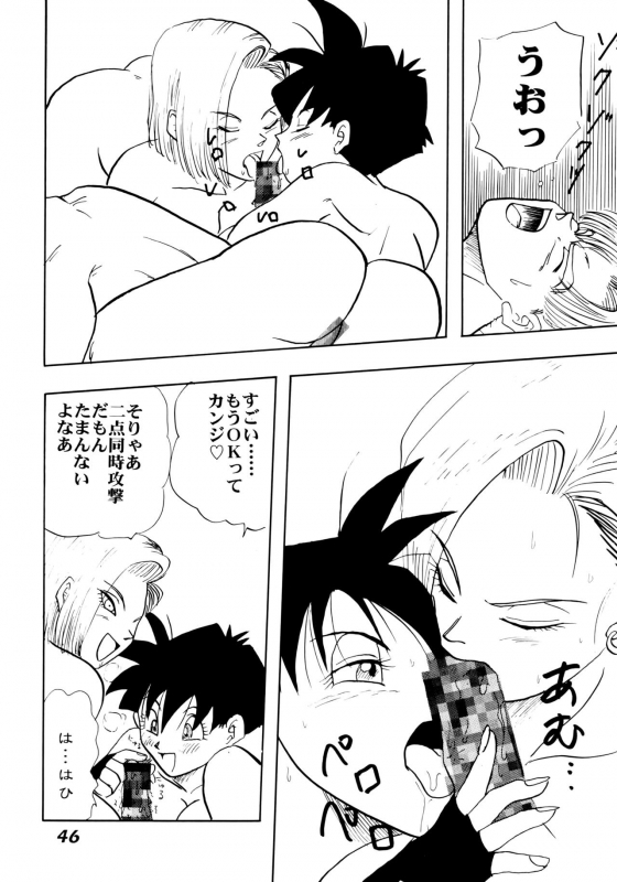 (C52) [Chirigami Goya, Fusuma Goten (Shouji Haruzo)] Irohani (Dragon Ball GT)_45