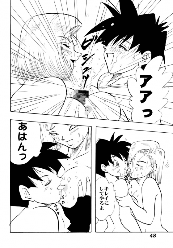 (C52) [Chirigami Goya, Fusuma Goten (Shouji Haruzo)] Irohani (Dragon Ball GT)_47