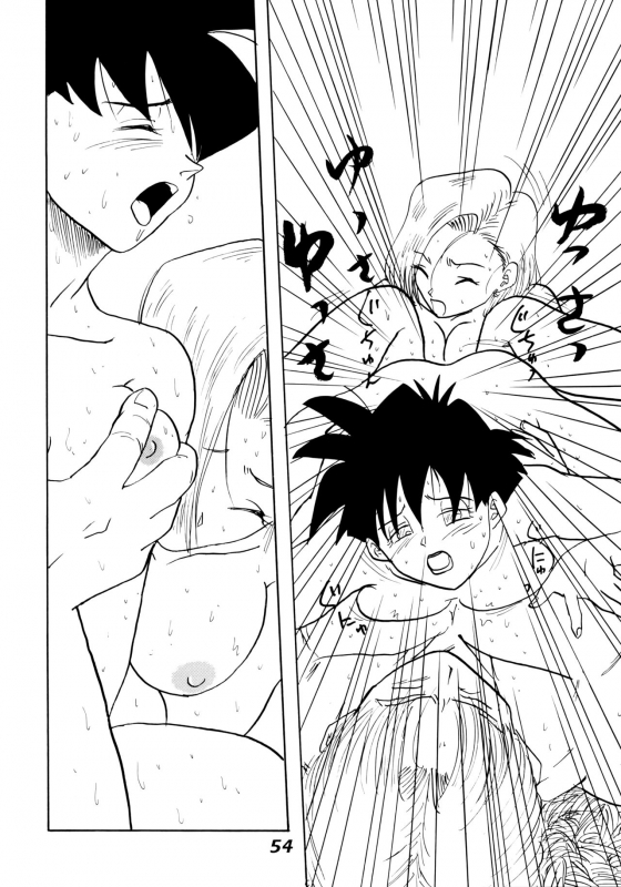 (C52) [Chirigami Goya, Fusuma Goten (Shouji Haruzo)] Irohani (Dragon Ball GT)_53