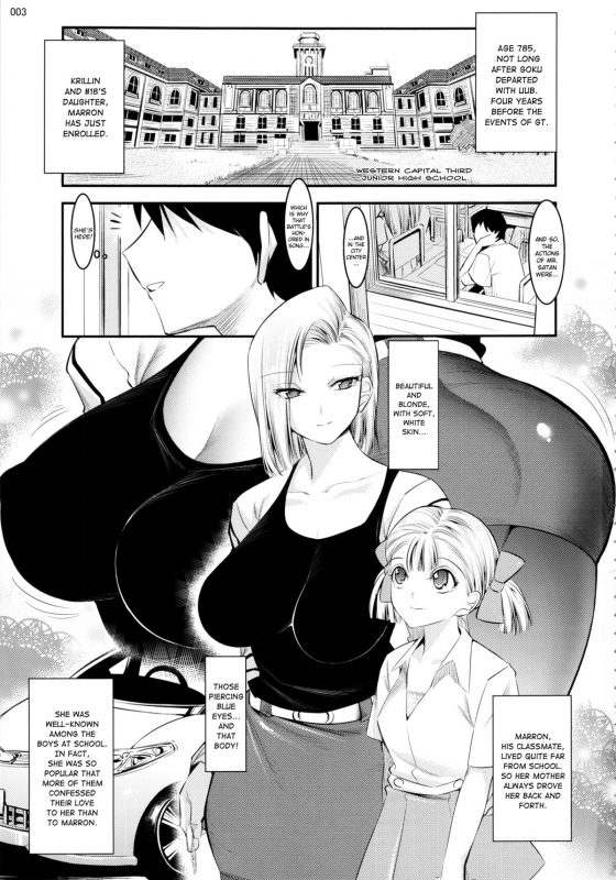 (C87) [Kaientai (Shuten Douji)] 18-gou ga Yasashiku Fudeoroshi Shite Kureru Hon Tender First Time With Android 18 (Dragon Ball Z) [English] [Chocolate]_01