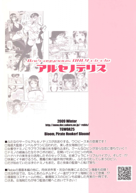 (C77) [Arsenothelus (Rebis, Chinbotsu)] Midarezaki Joshuu Kaizoku (One Piece) [English] [Ano_37