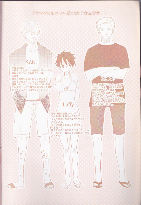 (C78) [Try Muscle (Arikawa Akira)] Triple Summer (One Piece) [English] {Hennojin}_01