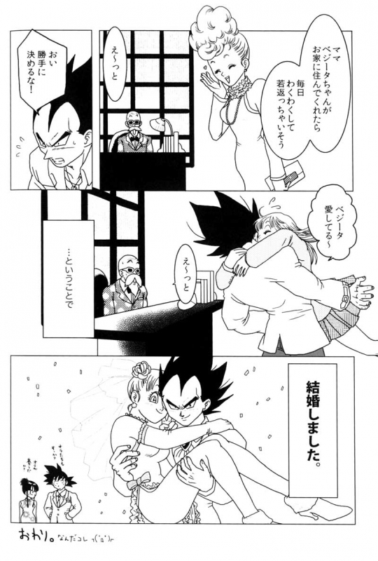 MOEBON BALL KAI (Dragonball Z) [Vegeta X Bulma]_032