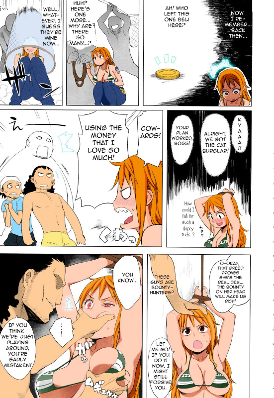 (C81) [Higuma-ya (Nora Higuma)] Nami-san ga! (One Piece) [English] [Colorized] [Incomplete]_04