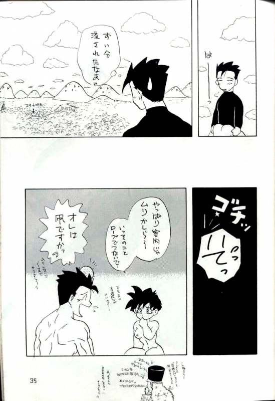 [Chirigami Goya, Fusuma go Ten (Shouji Hariko)] YYY (Dragon Ball)_34
