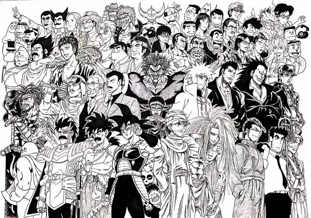 lee (dragon garou)aotsuki shigure+araiwa kazumi+ashibe's father+bakabon's father+baran+bardock+bonobono (character)+chiyo chichi+echizen nanjirou+endeavor (boku no hero academia)