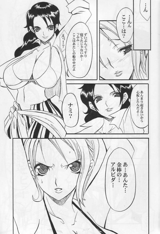 (SC22) [Youkai Tamanokoshi (CHIRO)] The Silent seA (One Piece)_03