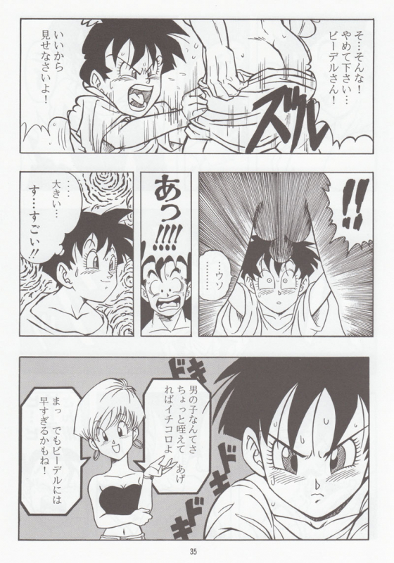 [Rehabilitation (Garland)] DRAGONBALL H Bessatsu Soushuuhen (Dragon Ball Z)_033