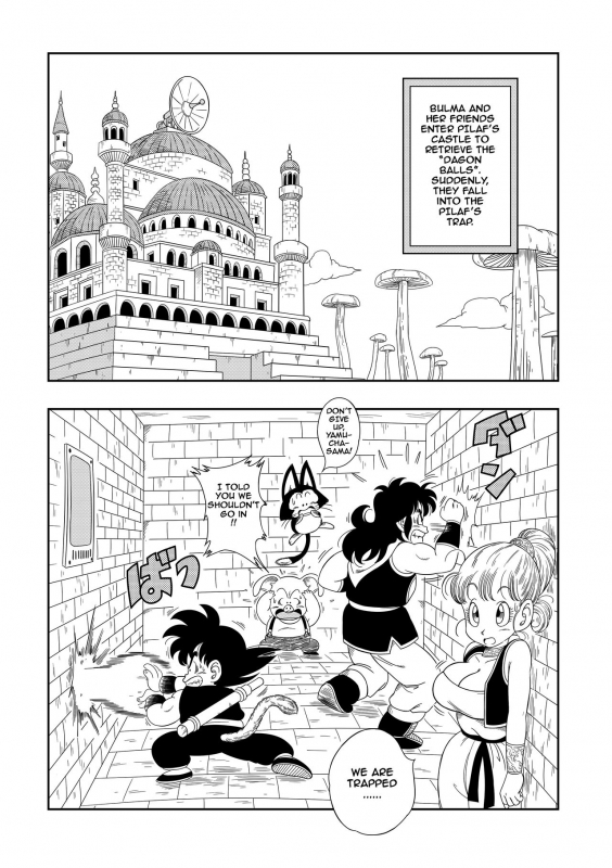 [YamamotoDoujin] Dagon Ball - Punishment in Pilaf's Castle (Dragon Ball) [English]_01