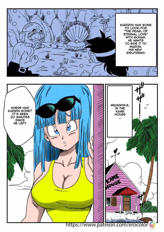 [Yamamoto] BITCH GIRLFRIEND (Dragon Ball Z) [English] [Colorized]_01