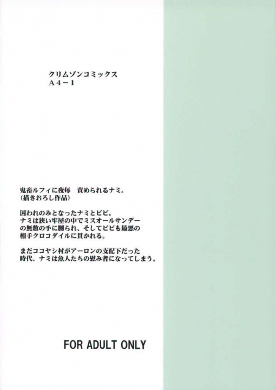 [Crimson Comics (Carmine)] Koukai Soushuuhen (One Piece)_105