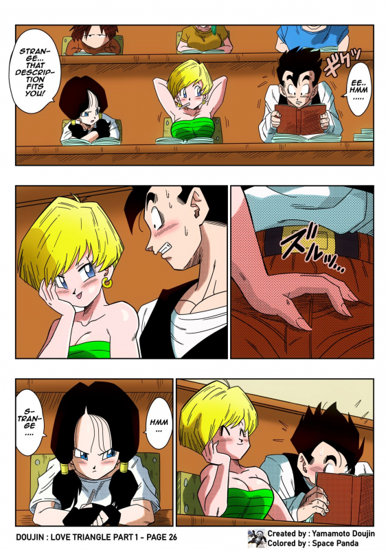 [Yamamoto] LOVE TRIANGLE Z - Gohan, Erasa to Deau (Dragon Ball Z) [English] [Colorized] [Decensored]_25