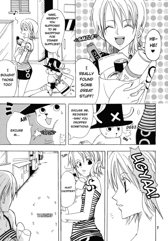 [Kurione-sha (YU-RI)] Shiawase PUNCH! 1, 2 and 3 (Lovely Kaizoku Collection) (One Piece) _002