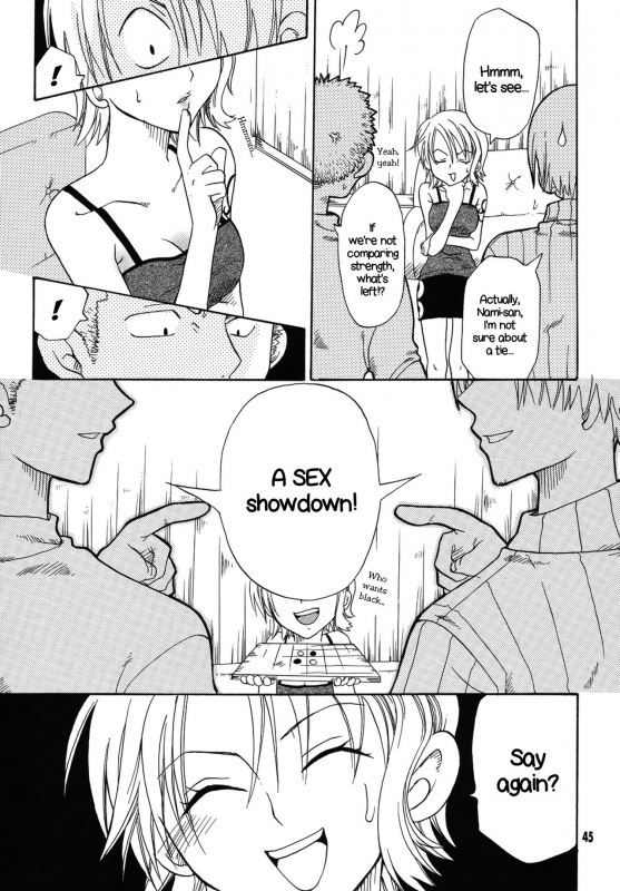 [Kurione-sha (YU-RI)] Shiawase PUNCH! 1, 2 and 3 (Lovely Kaizoku Collection) (One Piece) _040