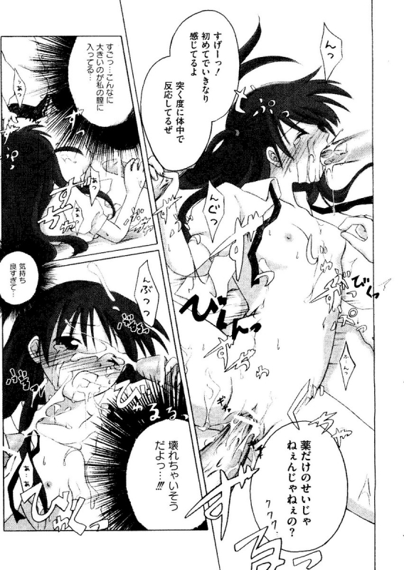 [doujinshi anthology] Kurokami in Hime (School Rumble, Negima, Higurashi, One Piece, Love Hina)_045