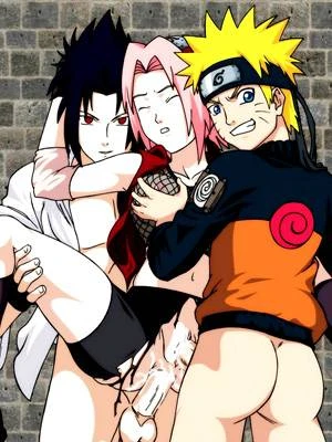 sakura haruno+sasuke uchiha+uzumaki naruto