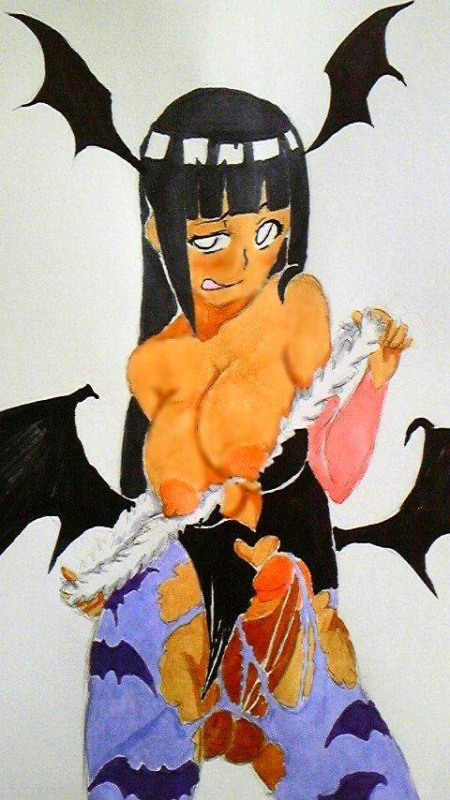 hinata hyuuga+lilith aensland