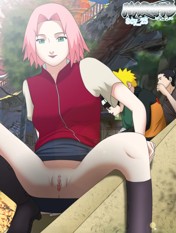 nara shikamaru+rock lee+sakura haruno+uzumaki naruto