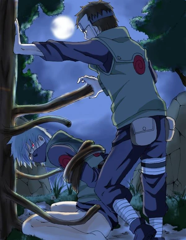 hatake kakashi+yamato (naruto)
