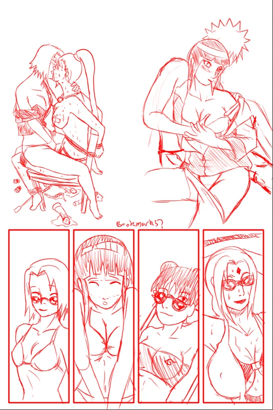 hyuuga hinata+ino yamanaka+sakura haruno+tenten+tsunade+uzumaki naruto