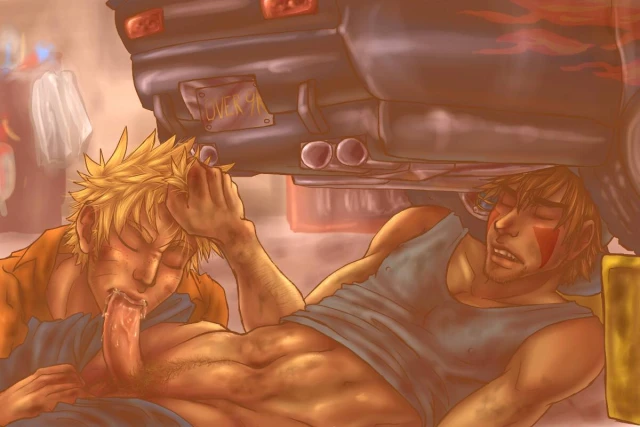 inuzuka kiba+uzumaki naruto