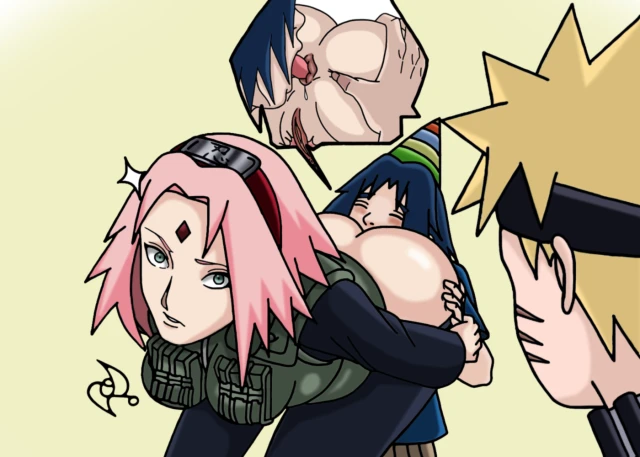 sakura haruno+uzumaki naruto