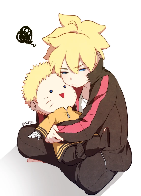 uzumaki boruto+uzumaki naruto