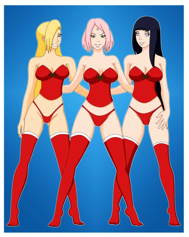 hyuuga hinata+ino yamanaka+sakura haruno